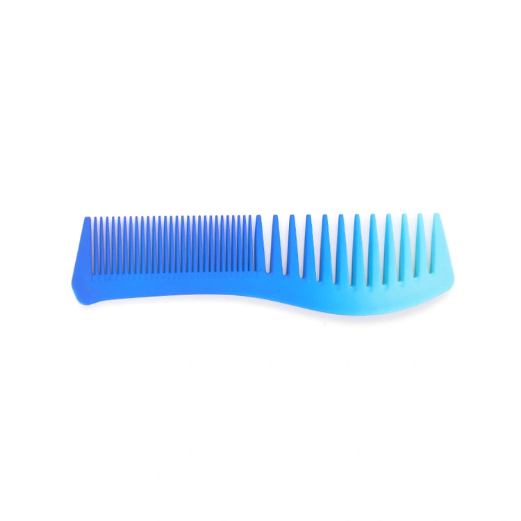 Xinlinda brand demand products New design portable soft popular blue color ABS plastic material hair comb