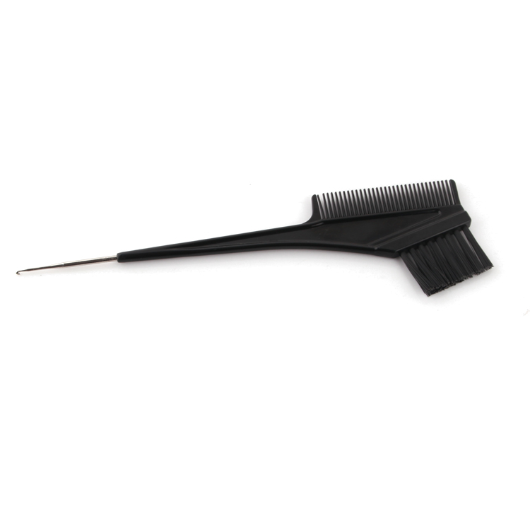 Xinlinda brand wholesale Hair salon kit top quality soft plastic hair dye tail brush Double-sided comb