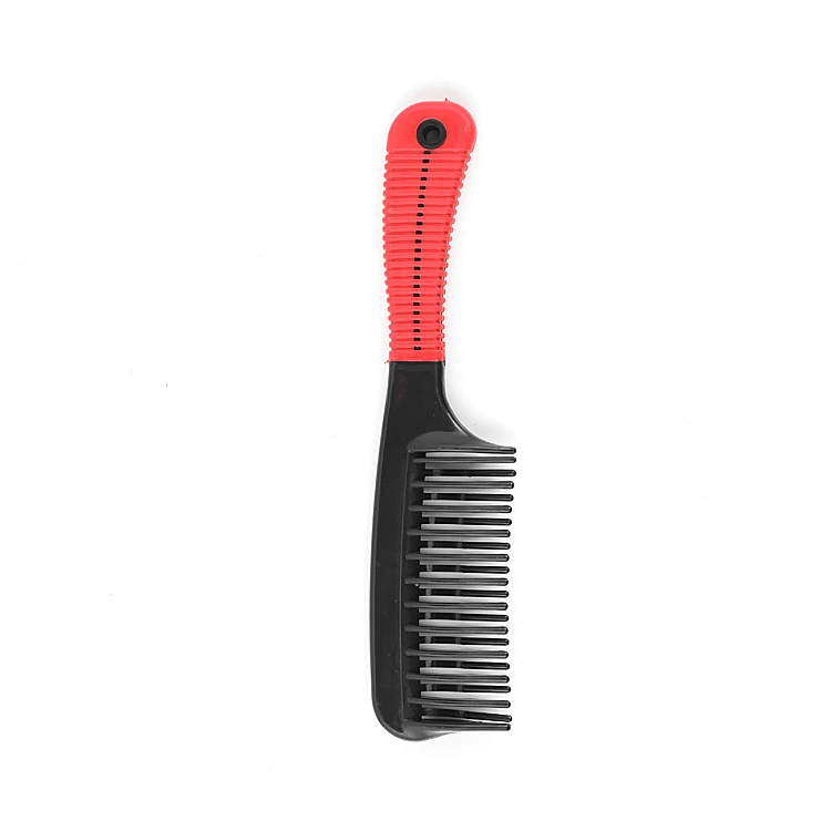 Xinlinda brand wholesale Personalized custom plastic wide tooth hair professional comb for women