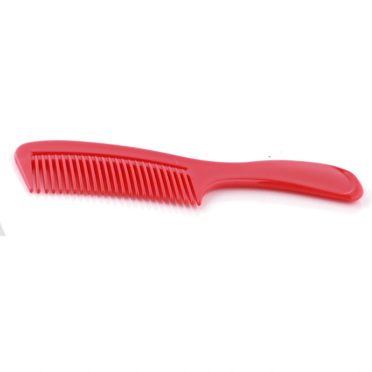 Xinlinda brand high quality hot selling custom best red plastic hair comb