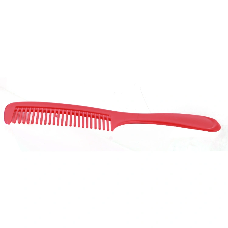 Xinlinda brand high quality hot selling custom best red plastic hair comb