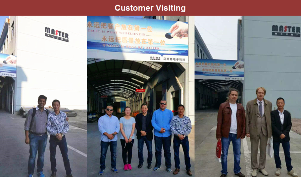 customer visiting