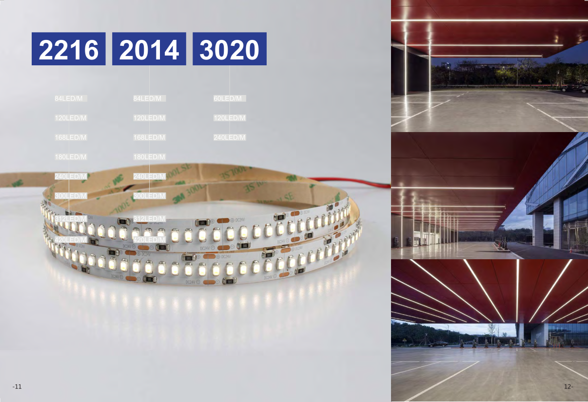 High efficiency 160lm/W constant current led ribbon IP20 IP65 IP67 2835 led strip without resistor