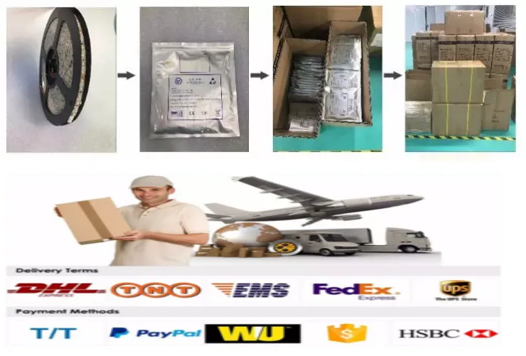packing and shipping