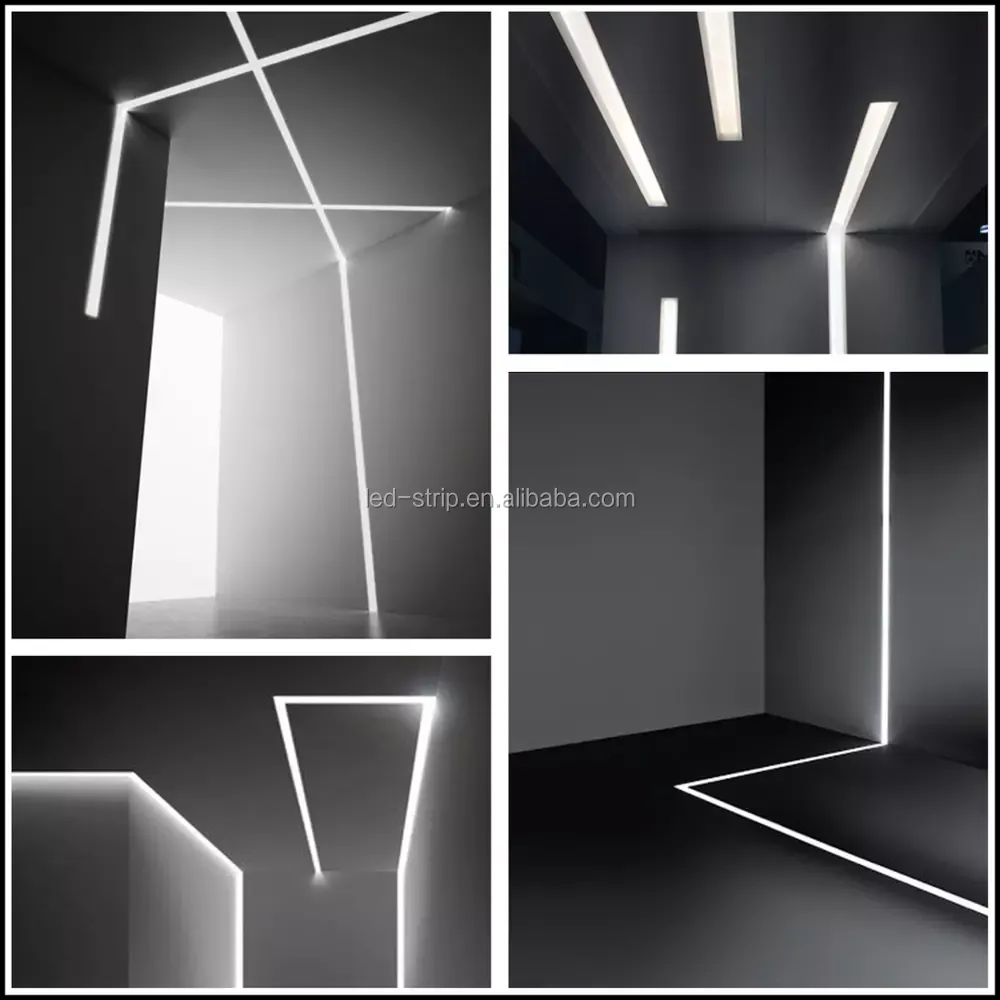 U Shape aluminum extrusion profile led lighting aluminum profile windows and door