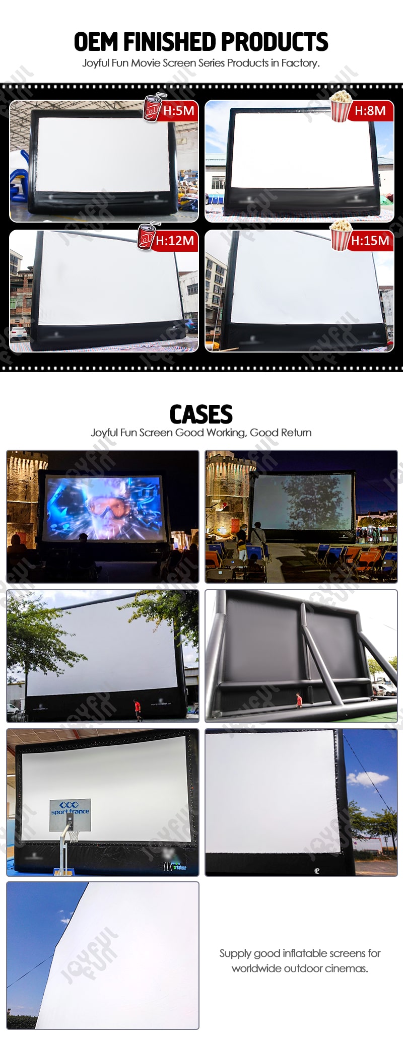 Inflatable Movie Screen