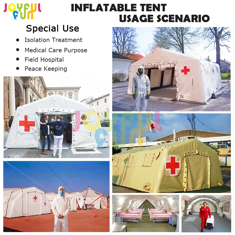 Medical tent usage