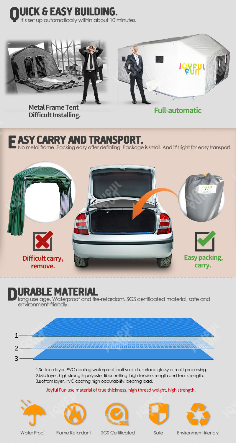 Outdoor Anti-virus Inflatable Tent