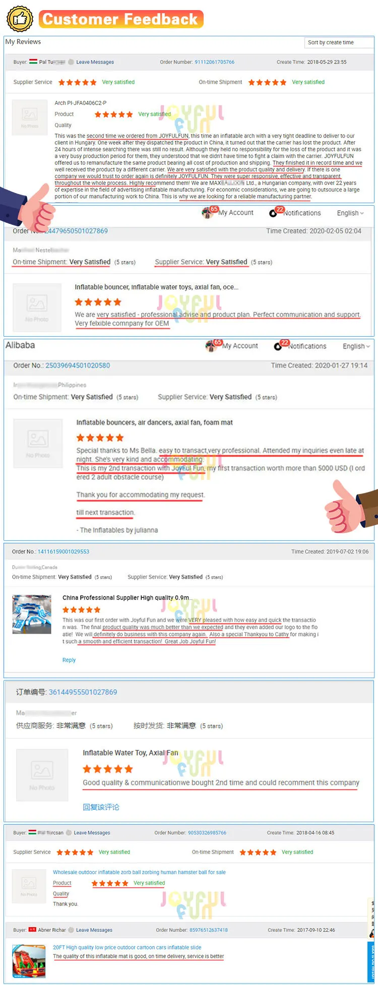 The best feedback 5