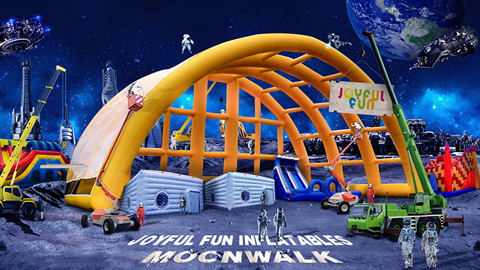 inflatables or tent poster