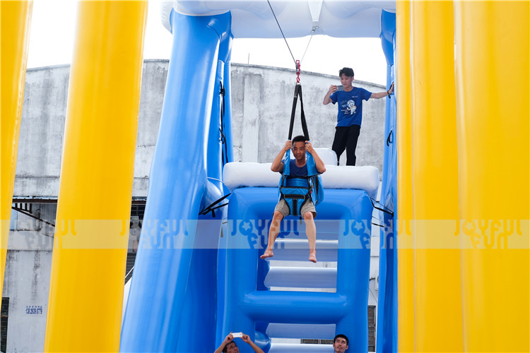 Inflatable Water Zip Line