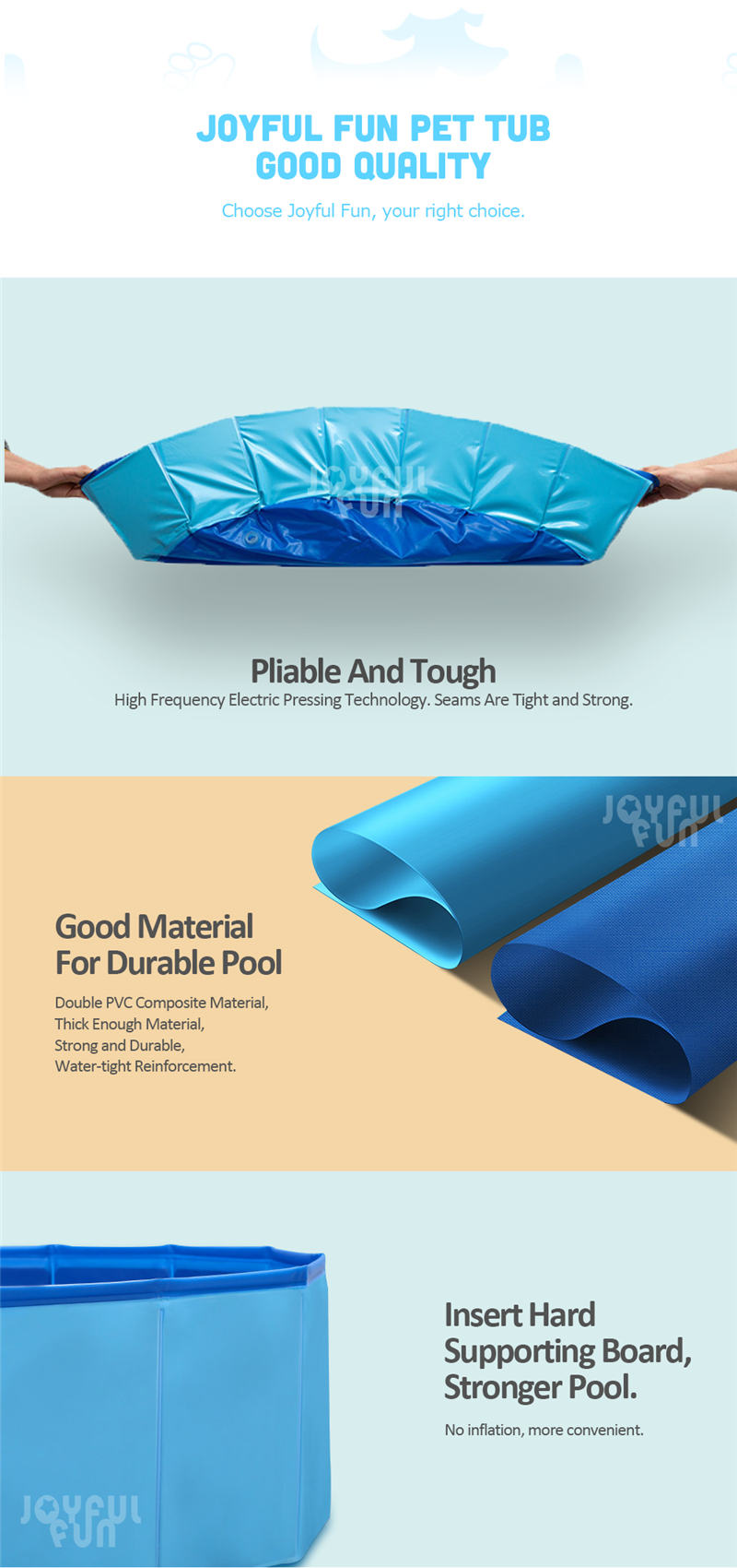 Pet Pool and Bathing Tub