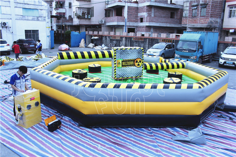 Inflatable Wipeout Meltdown