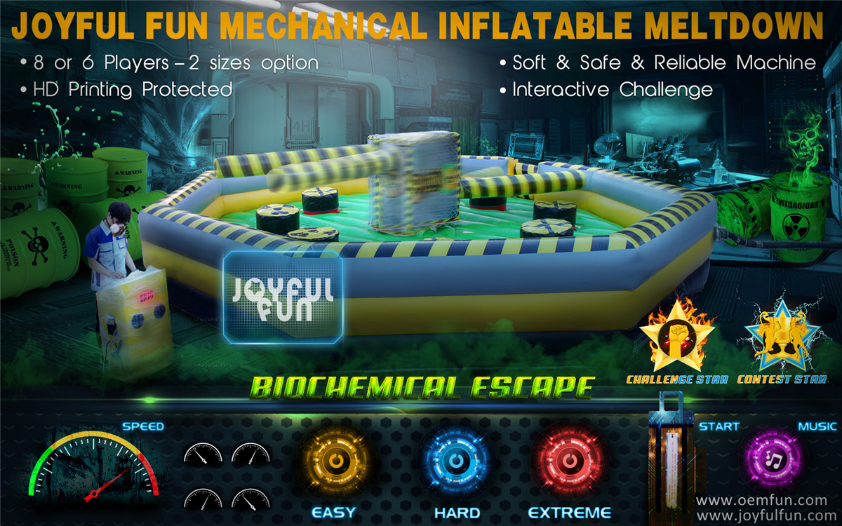 inflatable wipe out