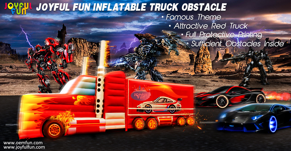Inflatable Truck Obstacle