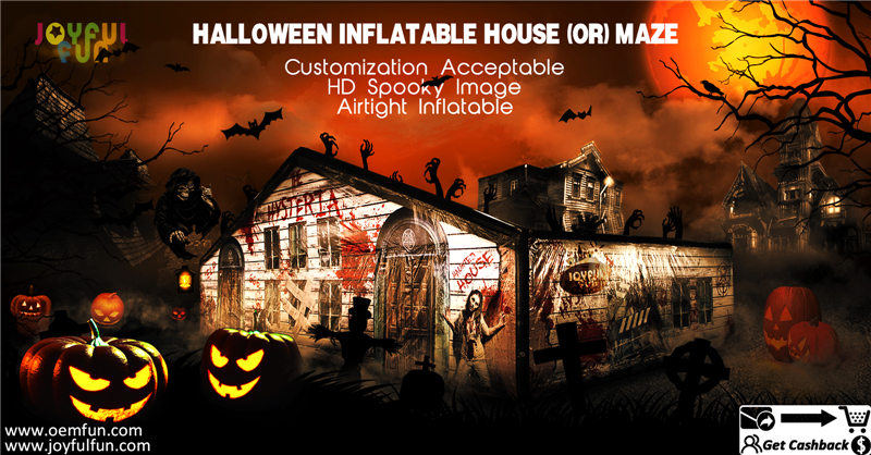 inflatable maze