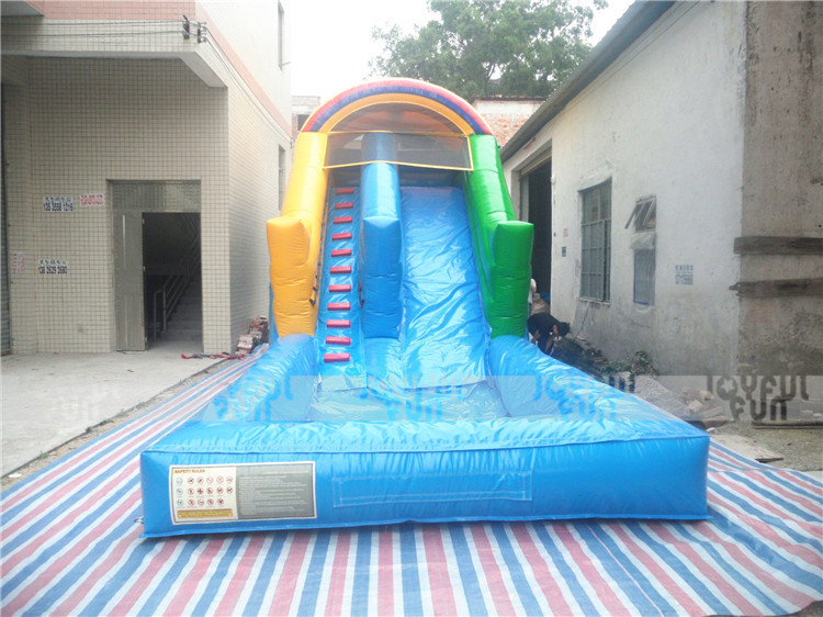 China factory inflatable water slide with pool inflatable popular toy for kids JFSD-W02-1.JPG