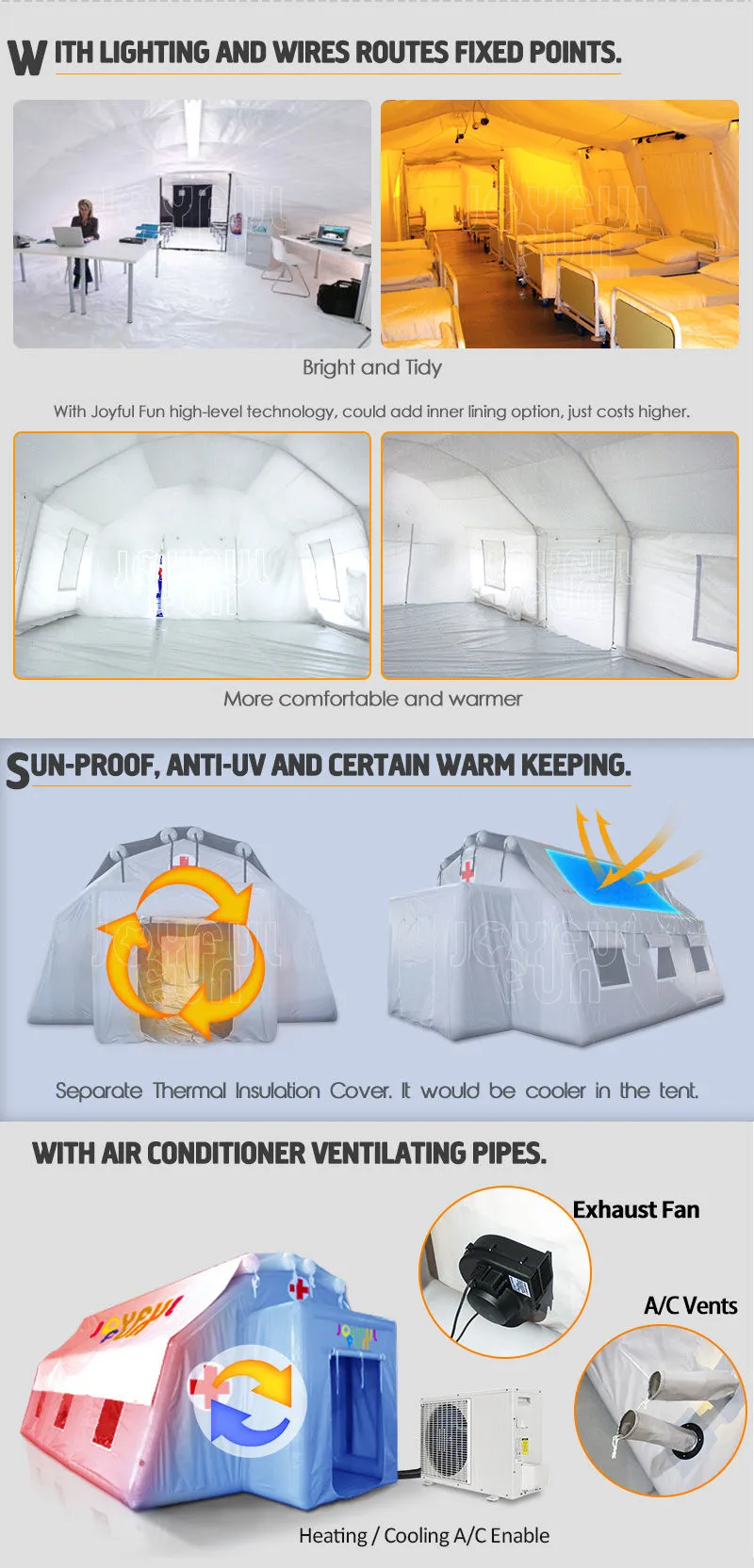 Inflatable Hospital Tent