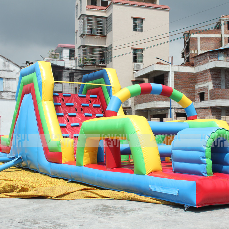 Hot sale commercial factory price inflatable obstacle course jumping game for sale JFOB-014,pc2.JPG