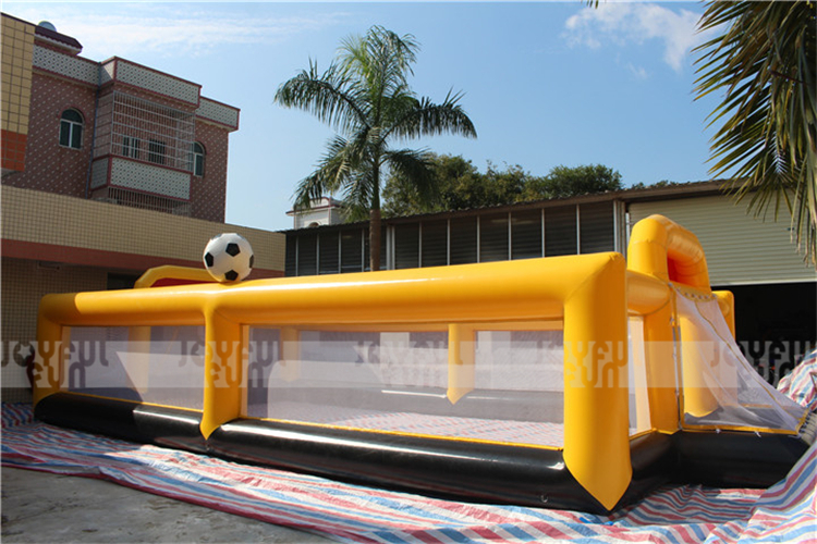 Inflatable Football Field With Basketball Hoop