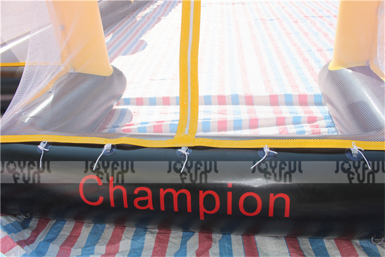 Inflatable Football Field With Basketball Hoop