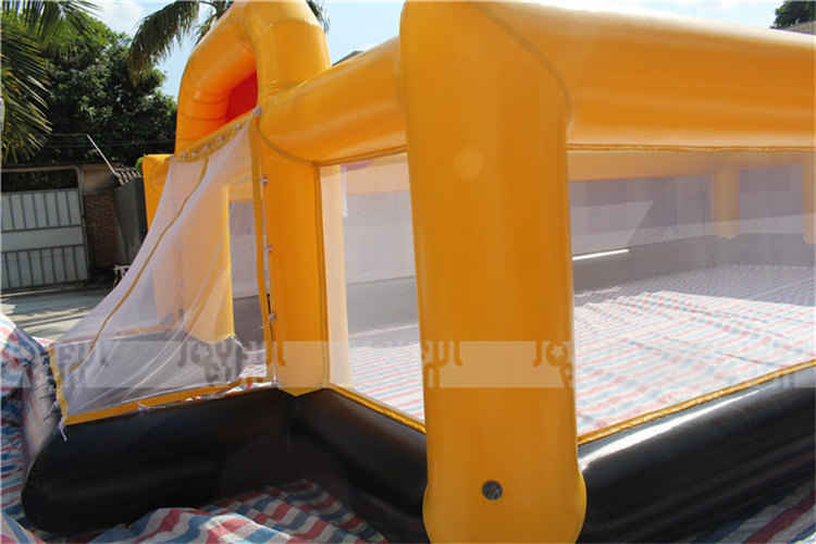 Inflatable Football Field With Basketball Hoop