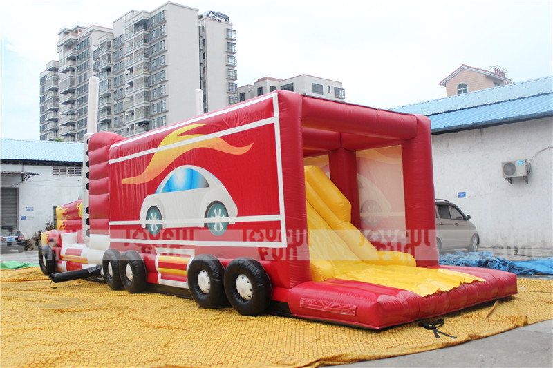 Top sale giant inflatable truck jumping obstacle course new design model for kids and adults JFOB-013-17.JPG