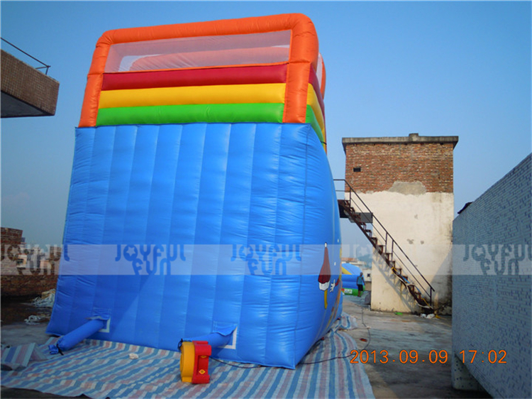 Hot Sale Inflatable Double Lane Slip Slide Outdoor Floating House Inflatable Slide.jpg