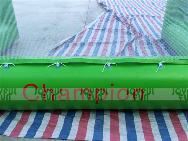 Custom Giant Inflatable Water Soccer Field Inflatable Football Foam Pit