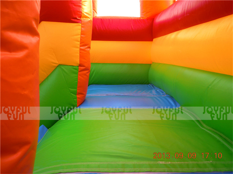 Amusement park toys inflatable clown theme children favorite dry slide inflatable game for sale JFSD-D11-10.jpg