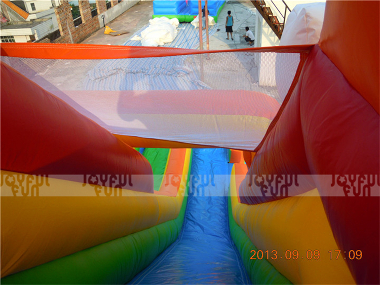 Amusement park toys inflatable clown theme children favorite dry slide inflatable game for sale JFSD-D11-11.jpg