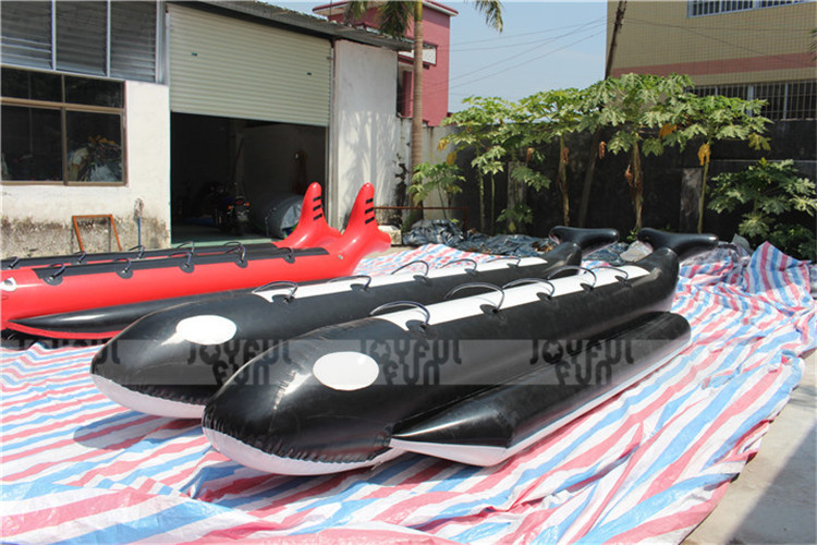 Professional factory price inflatable banana boat double line seats inflatable floating game for sale JFBBT-01D5-3.JPG