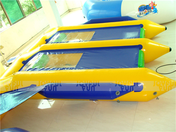 High quality factory price inflatable fish towable banana boat crazy floating game for sale JFSPWFH-03-7.JPG