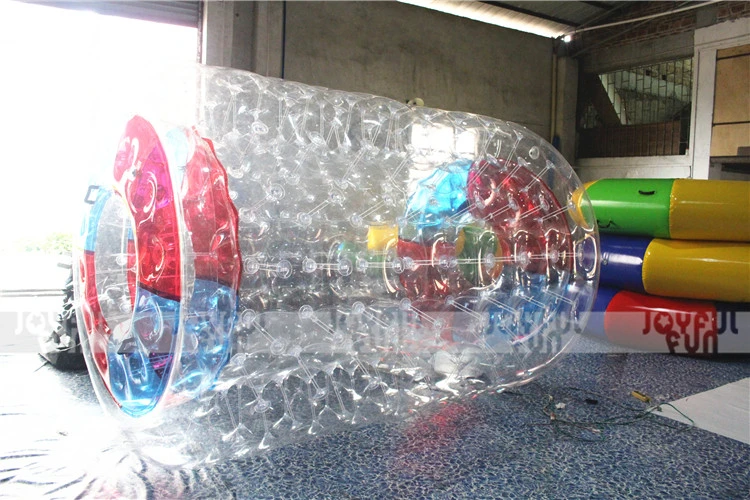 China factory price inflatable walking roller toy inflatable wheel game for sale JFRL-14-4.JPG