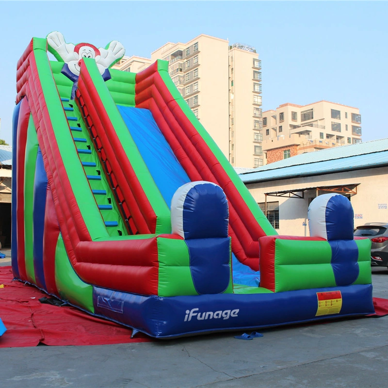 Professional Factory Hot sell Inflatable Clown Dry Slide for Wholesale JFSD-12-4.jpg