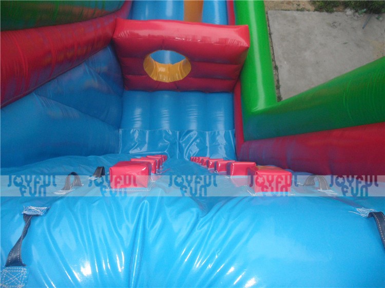 High quality commercial inflatable dry slide for amusement park JFSD-04-7.JPG