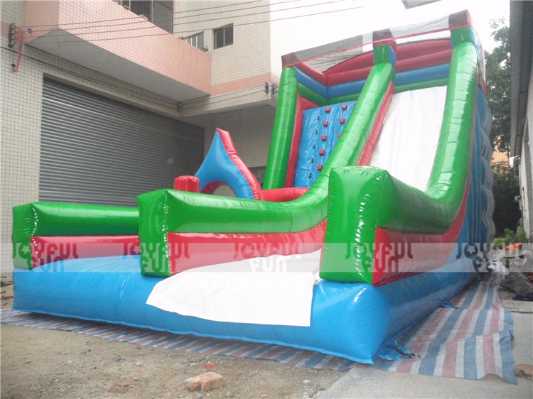 High quality commercial inflatable dry slide for amusement park JFSD-04-2.JPG