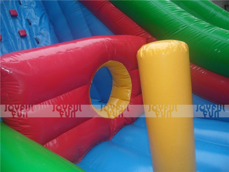 High quality commercial inflatable dry slide for amusement park JFSD-04-6.JPG