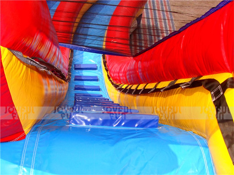 Giant Inflatable Water Slides with Pool for Sales