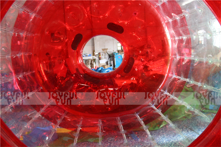 Popular inflatable water roller ball wheel inflatable roller wheel game for events JFRL-11R-7.JPG