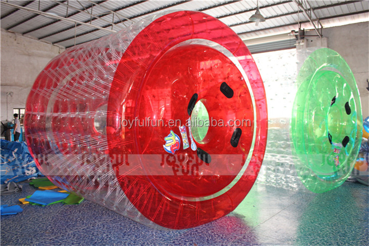 Popular inflatable water roller ball wheel inflatable roller wheel game for events JFRL-11R-2.JPG
