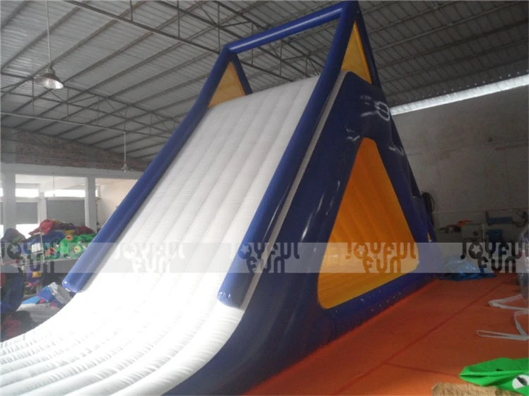Giant inflatable water slides