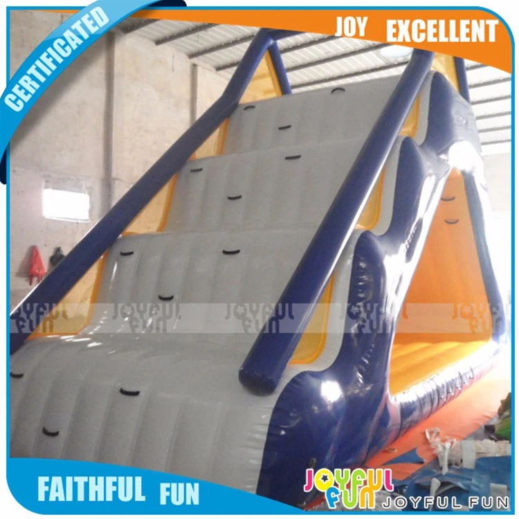 Giant inflatable water slides