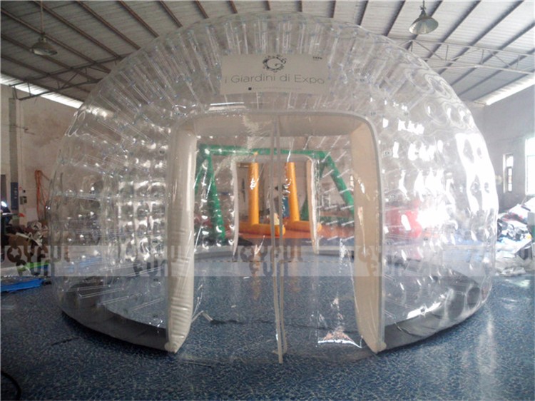 Outdoor giant welding inflatable globe inflatable transparent clear dome tent inflatable popular tent for sale JFTW-G04-2.JPG