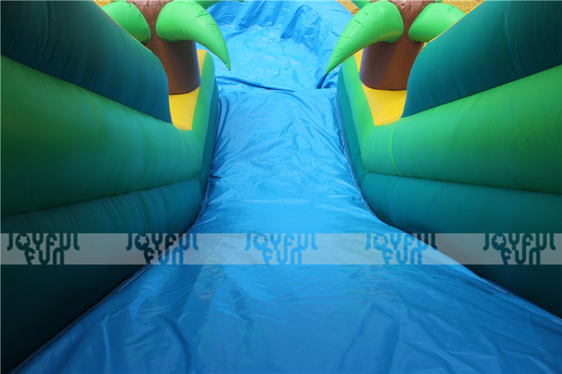 High quality inflatable China factory cheap price inflatable slide with small pool JFSD-W11-10.JPG