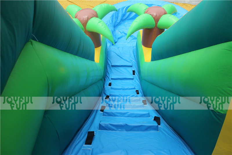 High quality inflatable China factory cheap price inflatable slide with small pool JFSD-W11-11.JPG