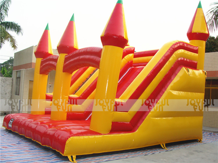 Inflatable Dry Slide