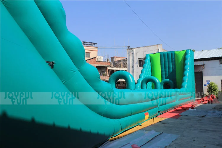 Best quality giant durable inflatable zip line slide inflatable sport interactive game for sale JFSPZL-02-2.JPG
