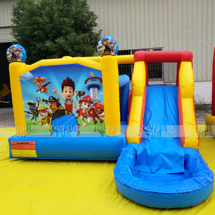 Inflatable bouncy castle with water slide inflatable combo for sale.jpg