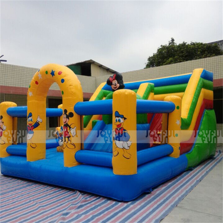 New Commercial Sport Theme Park Inflatable Playground with Slide for Sale.jpg